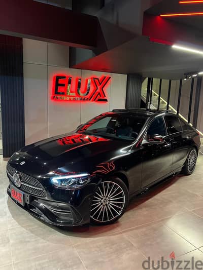 مرسيدس بنز سي 200 2024 - Mercedes Benz C200 2024 AMG Fully Loaded