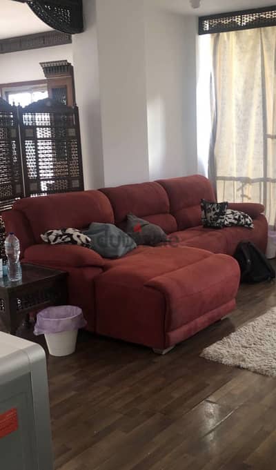 L-shape recliner lazy boy كنبة ريكلاينر لايزي بوي