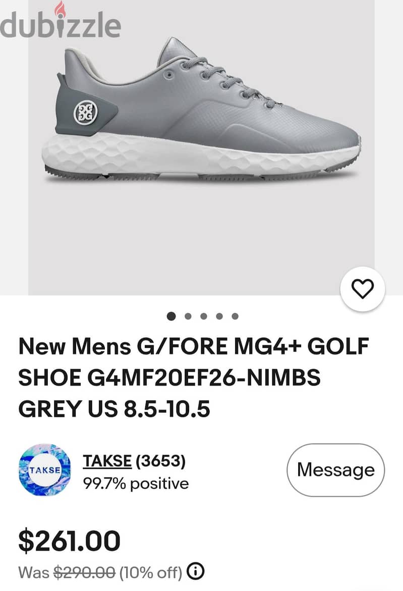 G/Fore. . . . . . size44 7