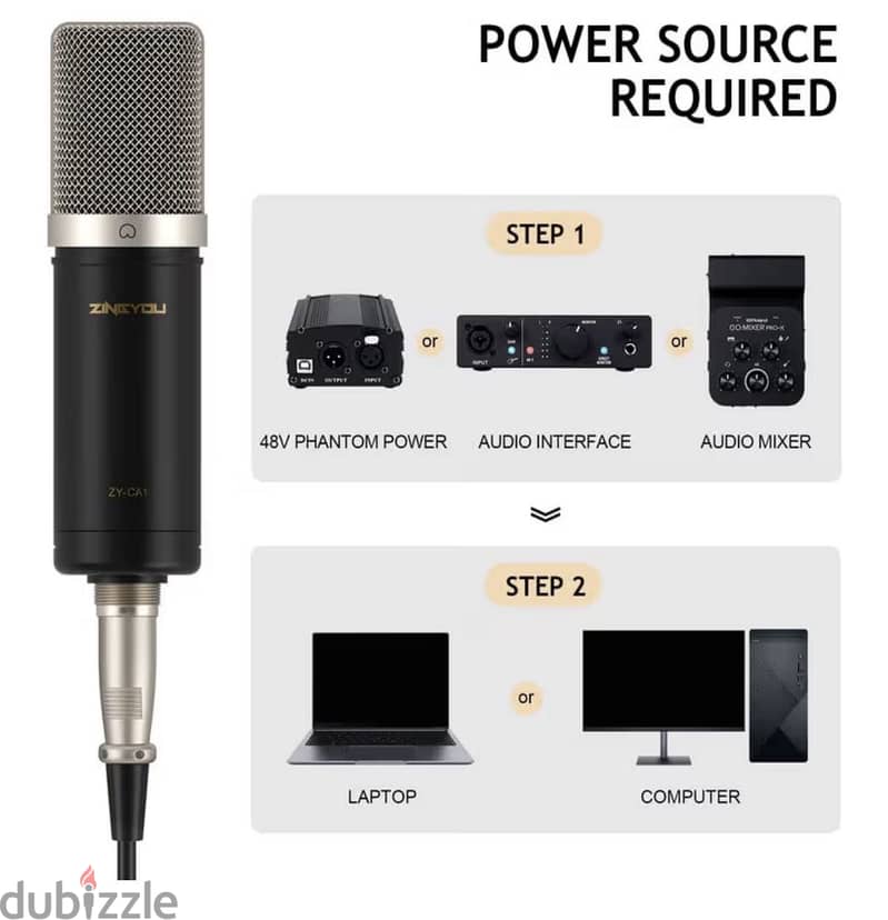 ZINGYOU XLR condenser mic 2