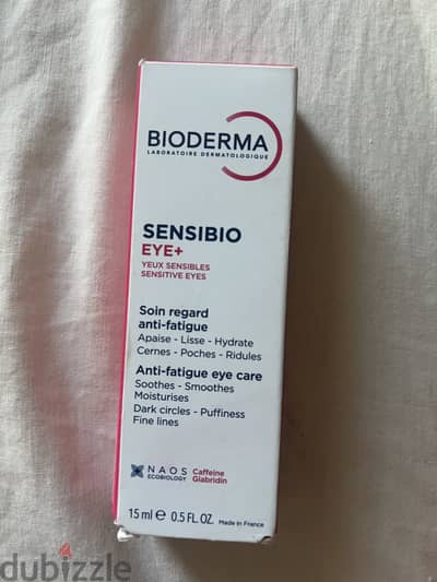 Bioderma sensibio eye cream