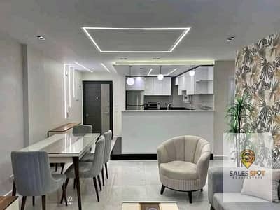 Finished apartment for sale in Noll Compound (near Zed, 6th Settlement) with a 35% discount and installment options.