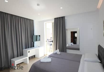 Exceptional residential or investment opportunity chalet in Silversands luxury finished with ACs near Ras El Hekma Bay mins Almaza Bay Hacienda
