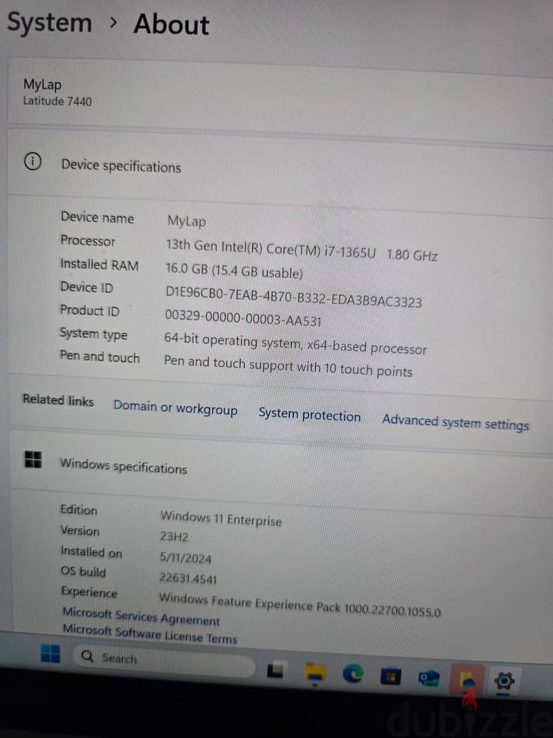 لابتوب Dell 6