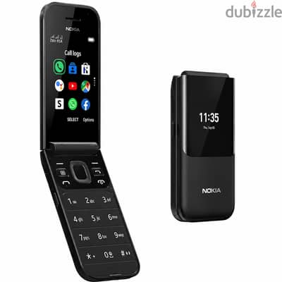 عرض Nokia 2720 Flip phone Dual Sim + Mini GPS Tracker