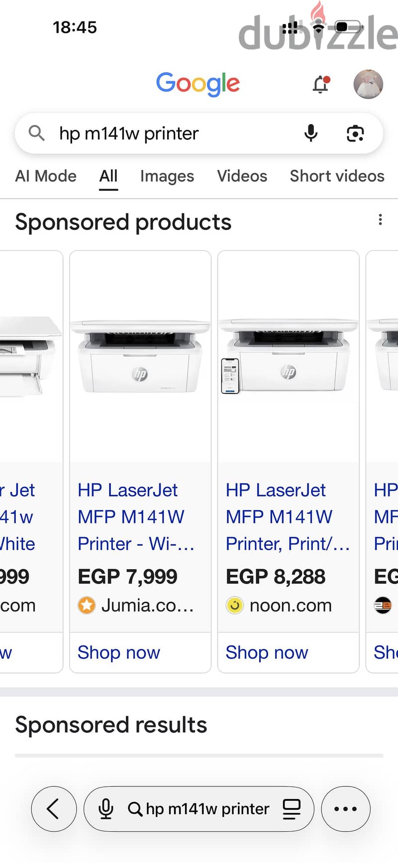 Hp laserjet M141wprinter 4