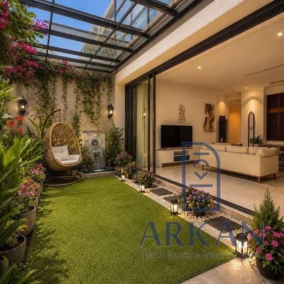 Apartment 165 sqm at 54 sqm Garden in October Parks on Al-Nawadi Street next to Sun Capital SB