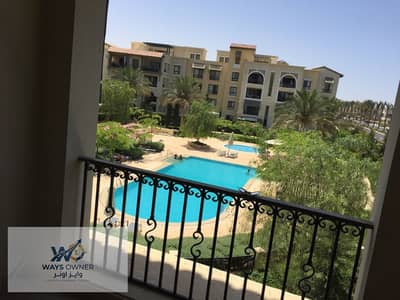 شاليه للبيع 122 متر اقل من سعر السوق في مراسي الساحل الشمالي اعمار استلام فوري marassi-north coast-ready to move