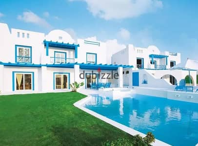Fully Finished Resale Twin House for Sale with Immediate Delivery and Sea View in Mountain View Ras El Hekma