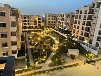 Double view apartment in Taj City compound, opposite Cairo Airport, minutes from Heliopolis and Sheraton, and 5 minutes from Fifth Settlement.