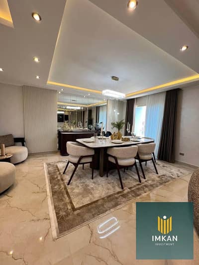 Apartment for sale in Jade Compound—located opposite the Eastern Market in Al Rehab—featuring "super-lux" finishing and available with a 10-year inter Apartment for sale in Jade Compound—located opposite the Eastern Market in Al Rehab—featuring "super-lux" finishing and available with a 10-year inter