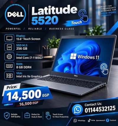 dell Latitude 5520 i7 touch