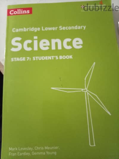 Collins Cambridge Lower Secondary Science series stage 7