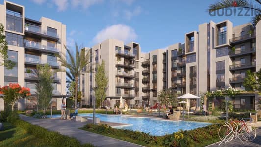 Two bedrooms for sale in Orla Compound New Cairo