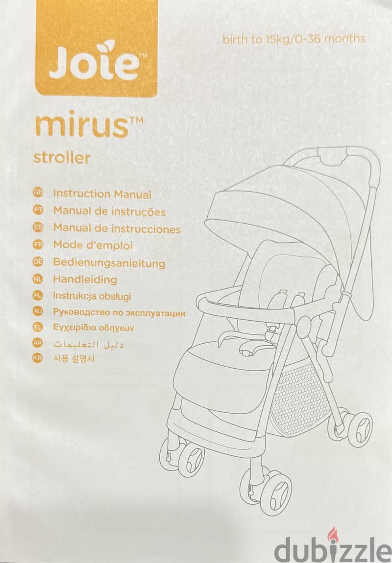 Joie mirus stroller 2