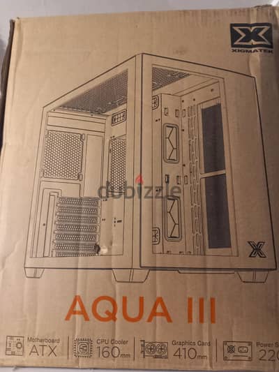 قطع PC بحالة ممتازة | Case + 360 AIO + 750W PSU + 1TB NVMe