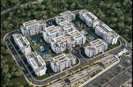 شقة 139م للبيع بـ Ixora Residence حدائق أكتوبر | 3 غرف و3 حمام | Double View أمام جامعة زويل ومدرسة جاما باك | مقدم 10% وقسط ميسر شامل الجراج