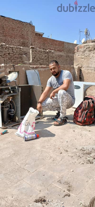 صيانة وفك وتركيب وإصلاح جميع المكيفات