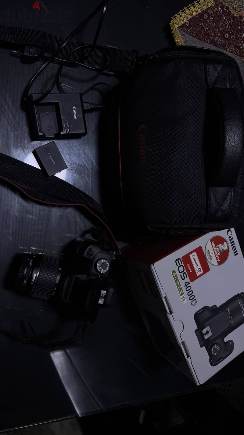 Canon EOS 4000D DSLR Camera. Excellent Condition 8