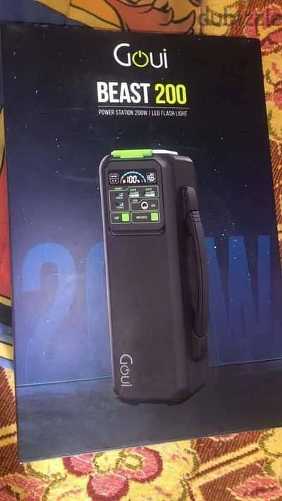 محطة طاقة محمولة جاوي goui beast 200 power station باور ستيشن جديد