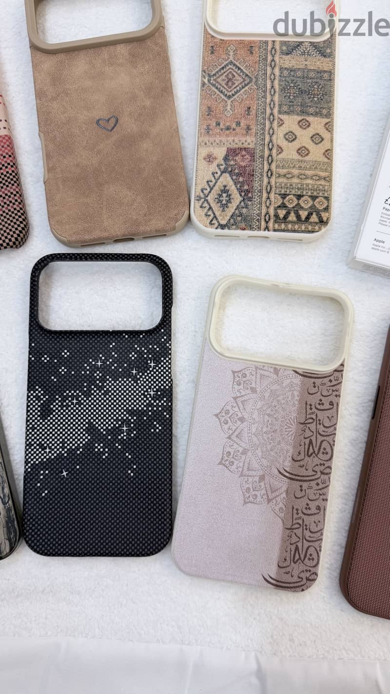 Apple 17 Pro Max Techwoven case bundle Original 6