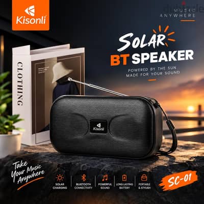 Kisonli High Quality High Bass BT Speaker 5W With Built-in MiB - Radio