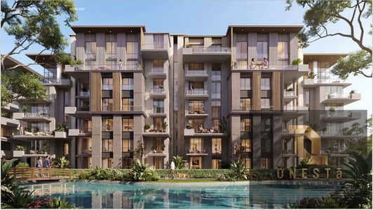 A 160-meter finished with ac’s apartment for sale in Ivore East Compound, new cairo, with a 35% discount and the option of installments over 8 years