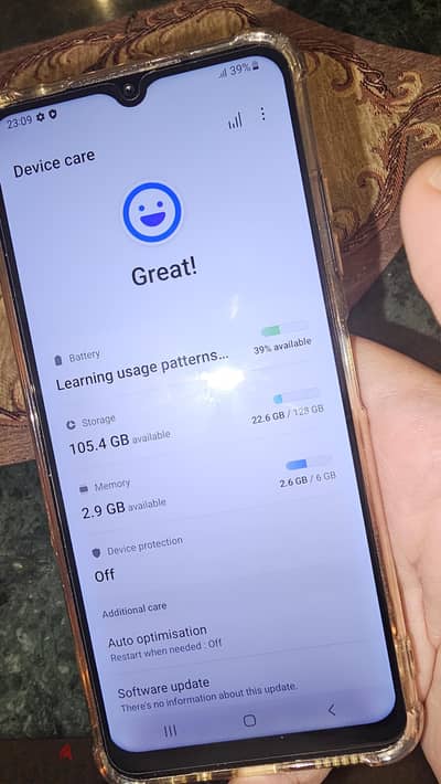 Samsung A22 5G  للبيع مساحة ١٢٨ جيجا ورام ٦