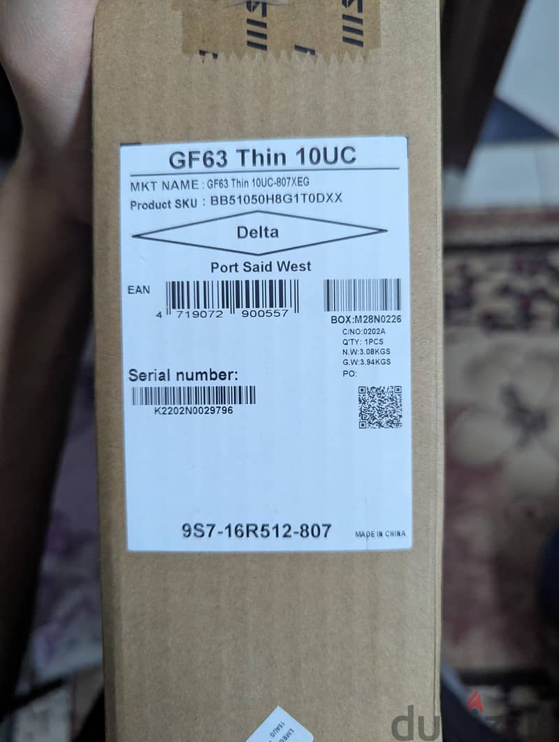 Msi gf63 thin 4