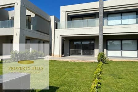 Own a garden chalet in La Vista Ras El Hekma with stunning sea and pool views, fully finished  finishing, with a 5% down payment