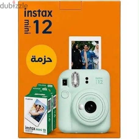 Instax mini 12 camera pastel blue new 1