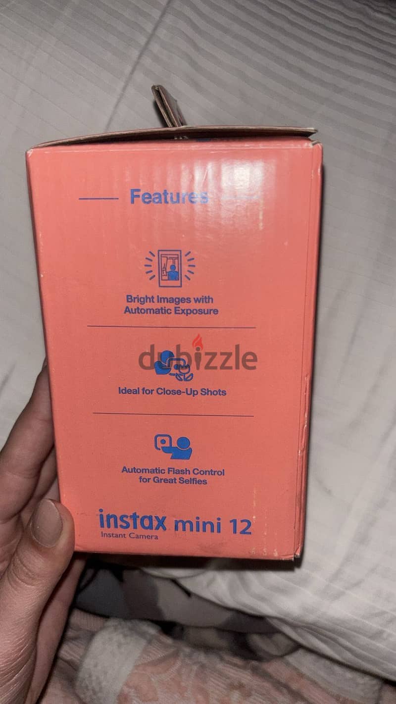 Instax mini 12 camera pastel blue new 2