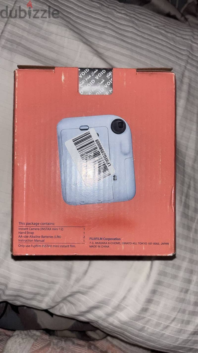Instax mini 12 camera pastel blue new 3