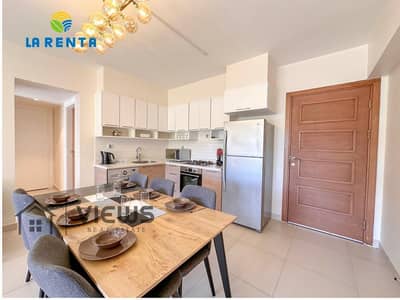 شاليه ارضي 95م + 95م حديقة غرفتين نوم موقع متميز مارينا مراسي Marina Marassi
