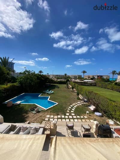 Luxury Villa with a Large Swimming Pool | Second Row from the Sea in Marina 7" ‍