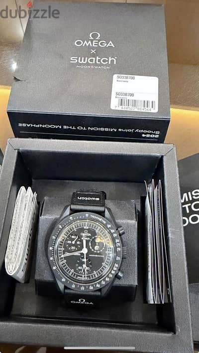 Omega x swatch mission to the moonphase