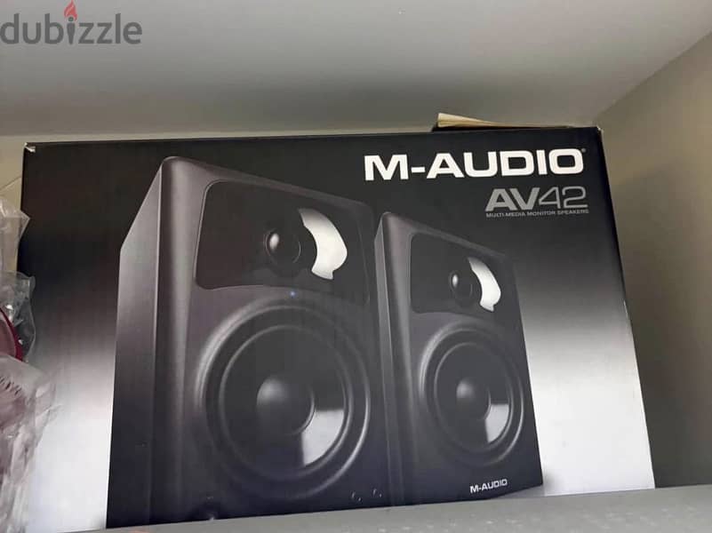 M-audio AV42 studio monitors + UMC22 audio Interface 11