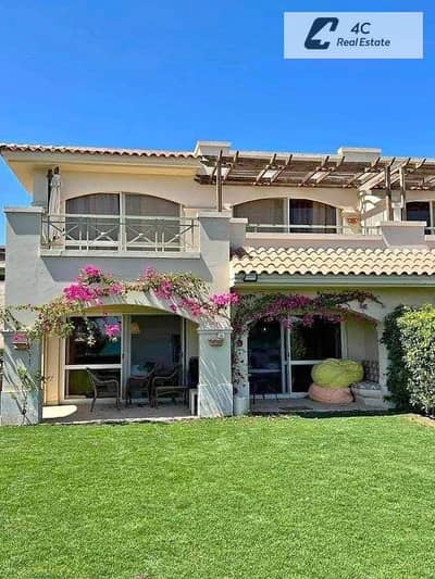 Lowest Price Fully Finished and Furnished Ground Floor Chalet with an 80 sqm Garden and Landscape View for Sale in La Vista 6 – Ain Sokhna