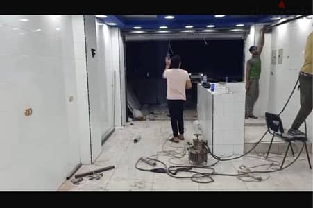 محل تجاري مساحه ٦٦ متر مربع يصلح لجميع الاغراض ارضى مرتفع