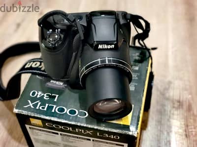 كاميرا فيديو وتصوير ديجيتال وارد الكويتNikon Coolpix L340 زوم 28x