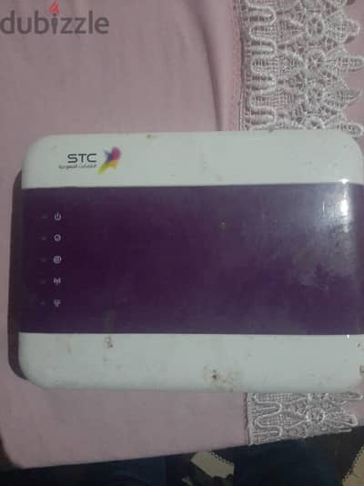 روتر we  +  روتر stc السعودية للاتصالات