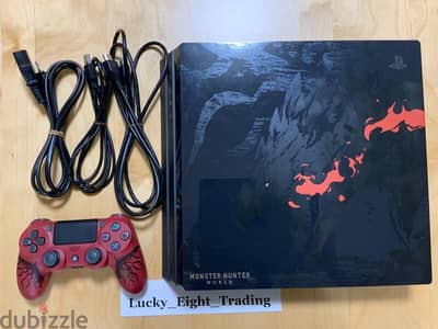 مطلوب playstation 4 pro نسخة monster hunter