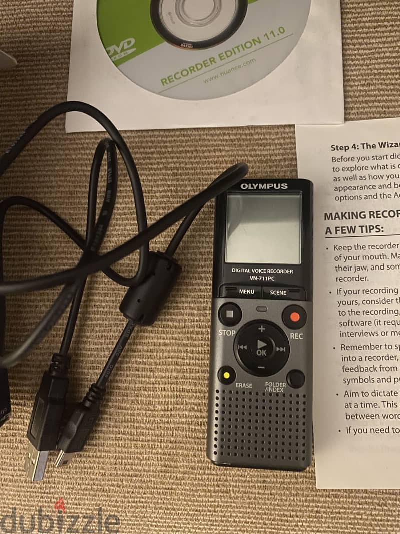 Original olympus premium voice recorder 1