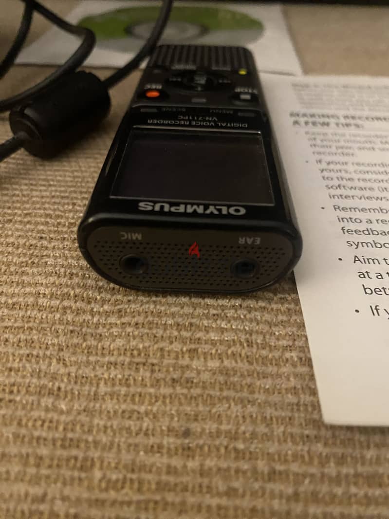 Original olympus premium voice recorder 3