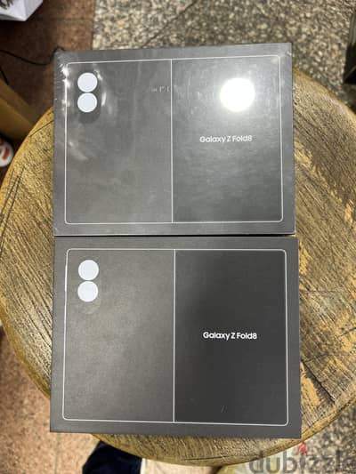 Galaxy Z Fold 8 512G Lavender Black جديد متبرشم