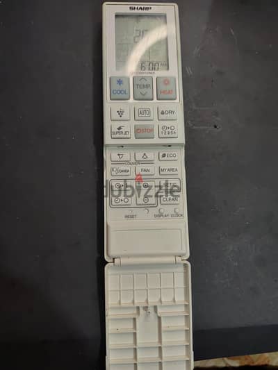ريموت تكييف شارب أصلي موديل  CRMC-A975JBEZ