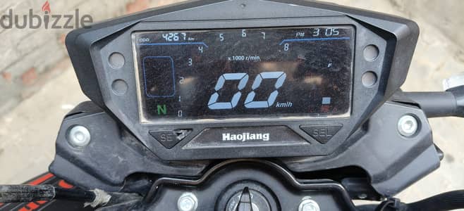 هوجان z250 موديل السنه بالجواب 4000 كيلو ماتور ولا كلمه