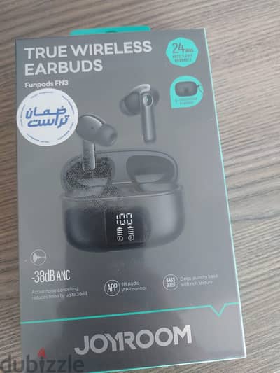 Joyroom JR-FN3 ANC + ENC True Wireless Earbuds - Black