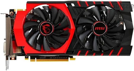 كارت شاشة Nvidia MSI Gaming GTX 950 2GB بحالة ممتازة