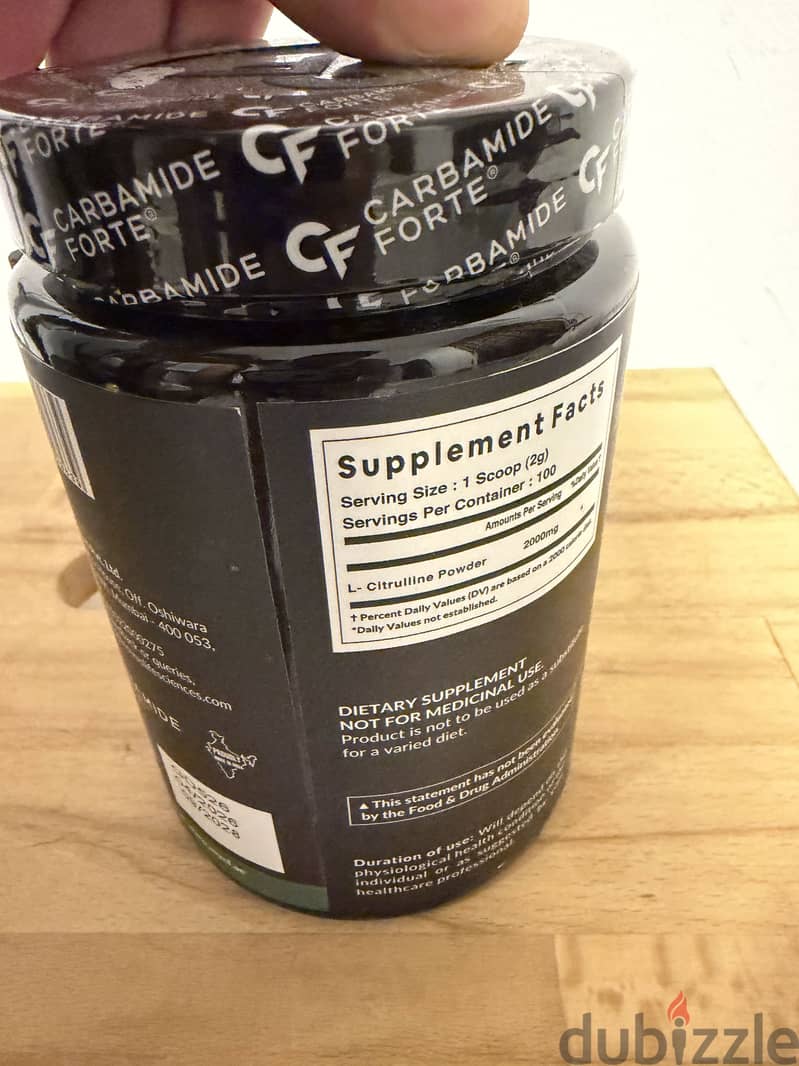 Citrulline bought from UAE sealed 4